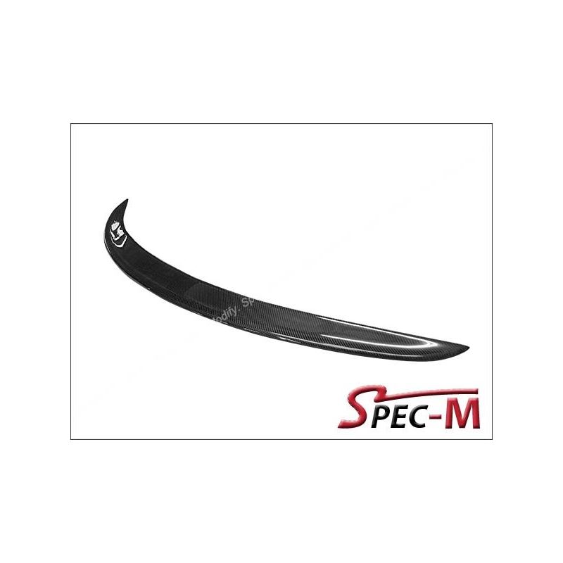 3D Style Carbon Fiber Trunk Lip Spoiler For 2009+ 