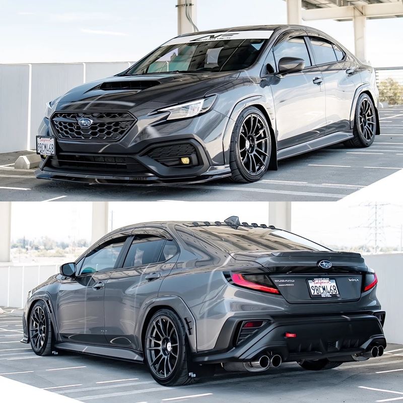 Aeroflow Dynamics 2022+ Subaru WRX Paint Matched F