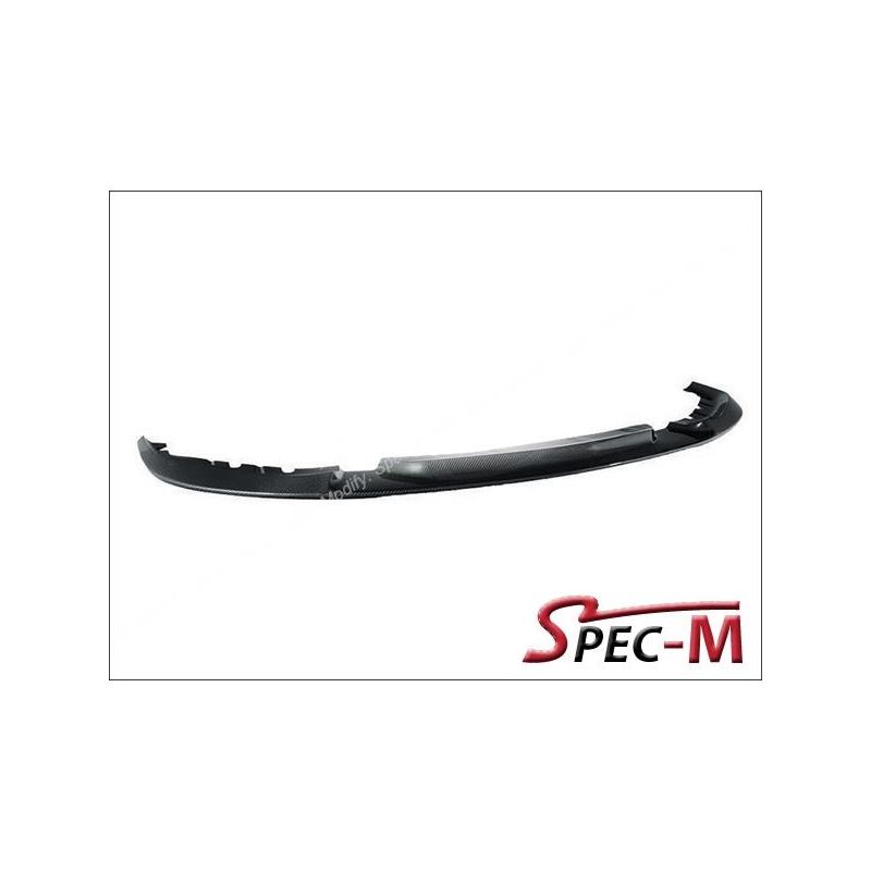 3D Style Front Bumper Lip Carbon Fiber Fits 17-20 