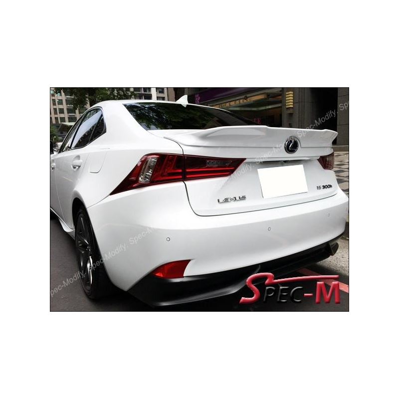 TRD Style Trunk Spoiler Lip For 2014+ Lexus IS250/