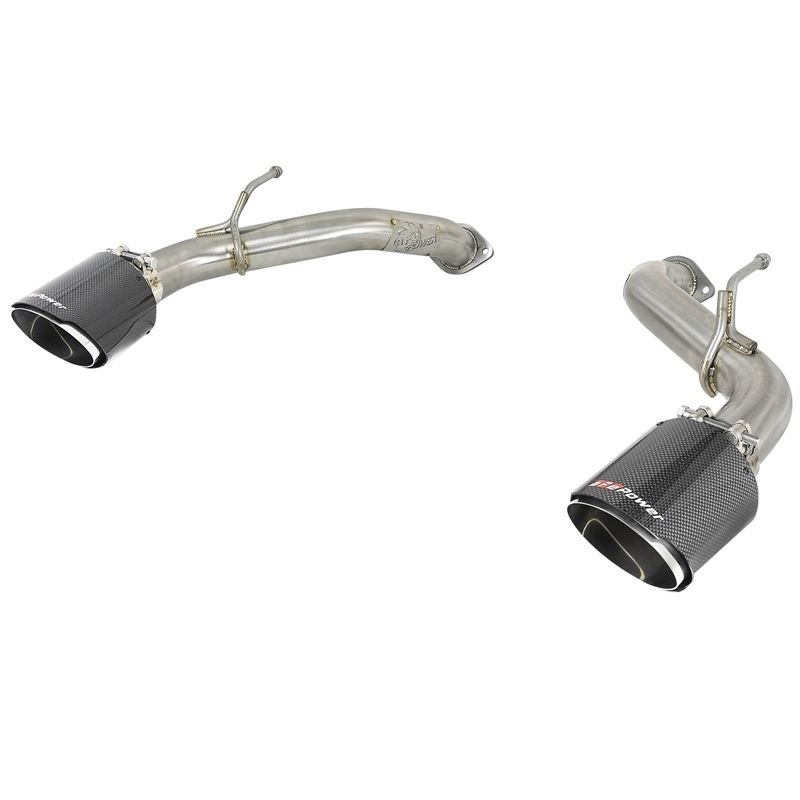 aFe Takeda 2.5in 304 SS Axle-Back Exhaust w/ Carbo