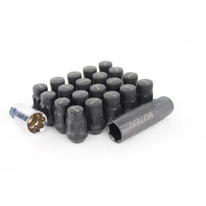 Muteki SR35 Closed Lug Nuts – M12 x 1.25 Black