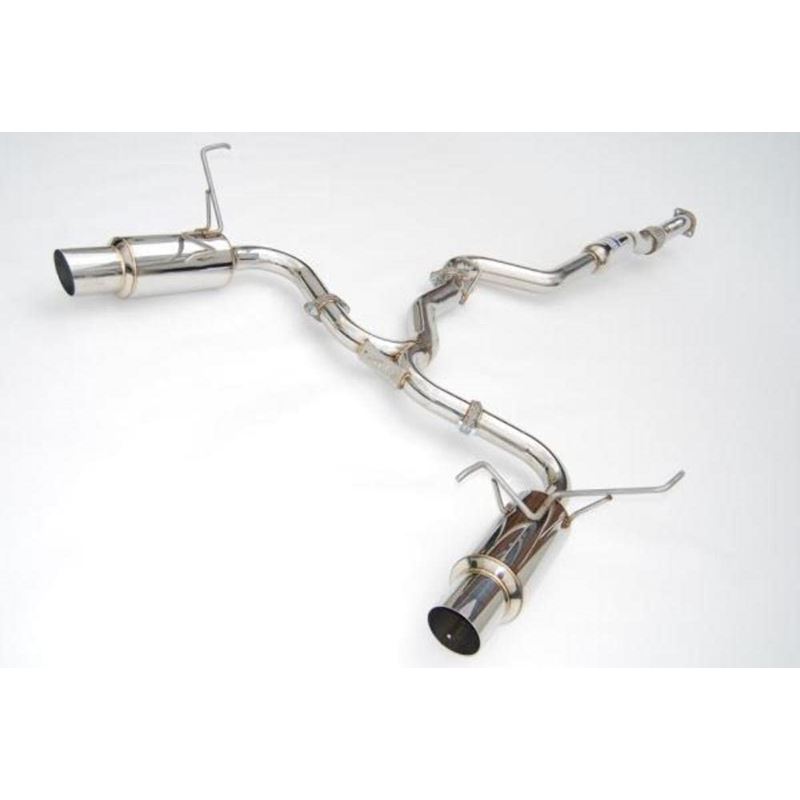 INVIDIA N1 DUAL STAINLESS STEEL CATBACK EXHAUST W/