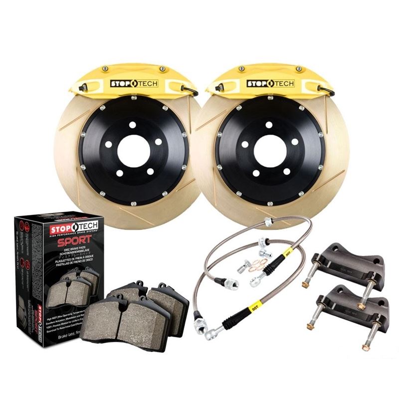 StopTech 04-08 Acura TL/TSX Yellow ST-40 Calipers 