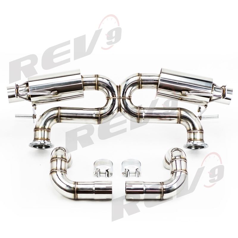 Cat-Back Exhaust, Stainless Steel, 3 Inch, Audi R8