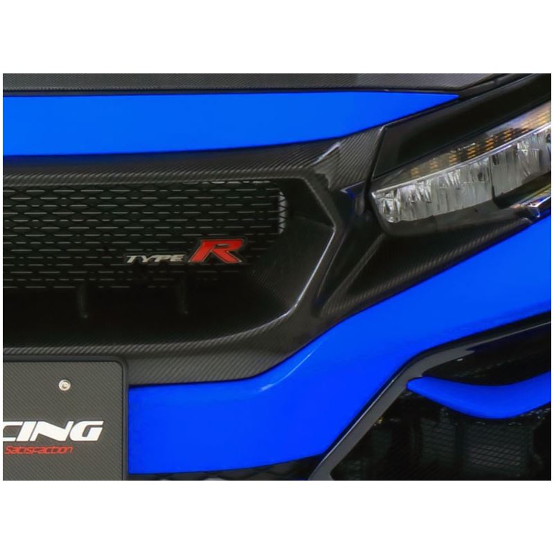 Js Racing Front Sports Grill Carbon Honda Civic Type R Fk8 17 21 8767