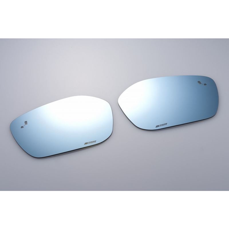 Spoon Sports Blue Wide Side Mirror Glass - Honda C