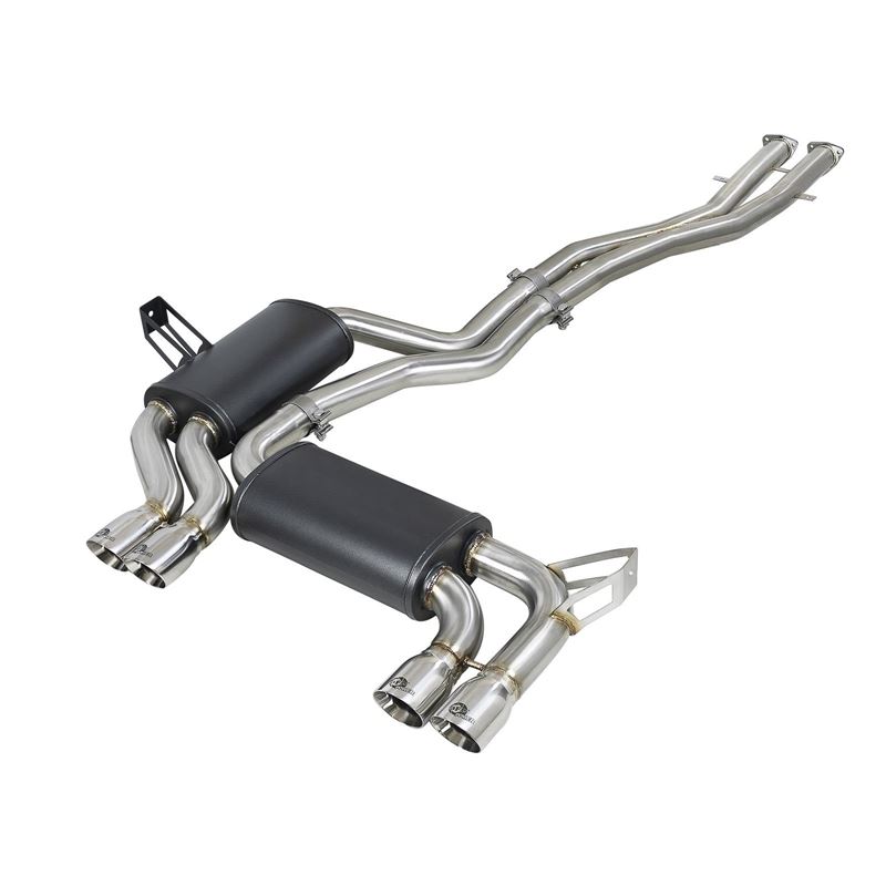 AFE MACH FORCE-XP 2.5IN 304 SS CAT-BACK EXHAUST W/