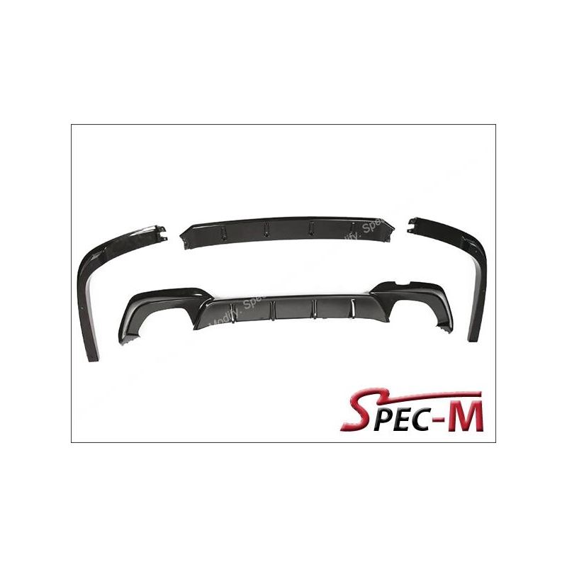 HT Type Carbon Fiber Rear Diffuser For 2008-2013 B