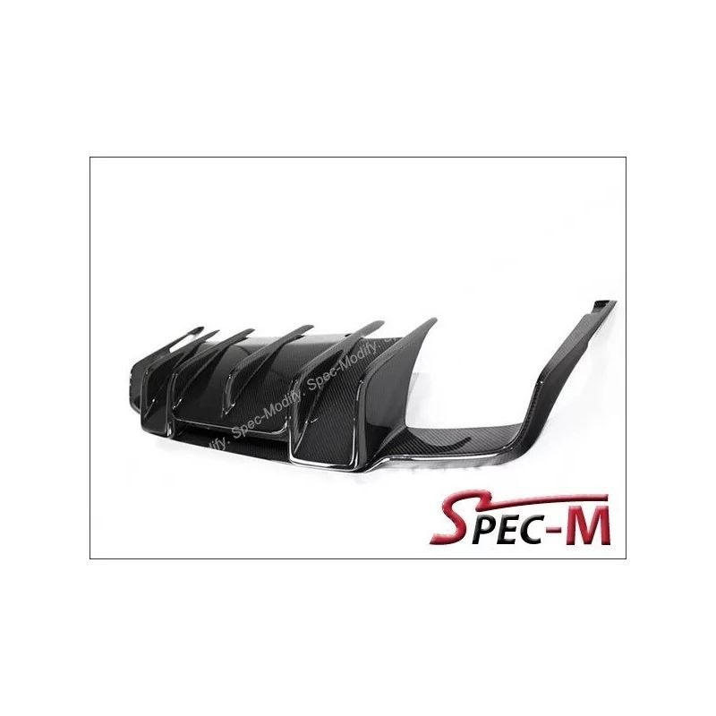 RN Style Carbon Fiber Diffuser For 2010-2013 Merce