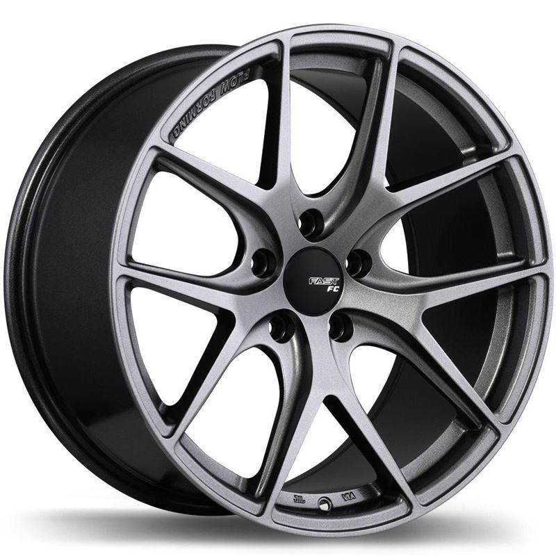 Fast Wheels FC04 Titanium 18x8 +30 5x114.3 72.6CB 