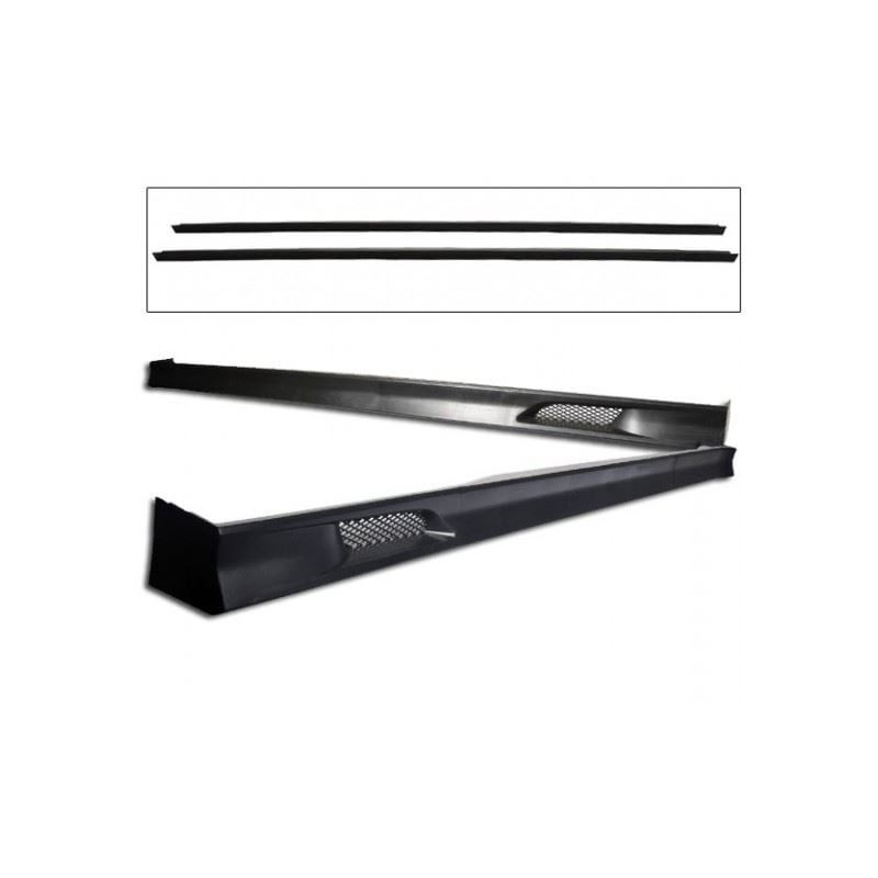 96-00 Civic 2/3D Type Zero Side Skirt (ABS) With V