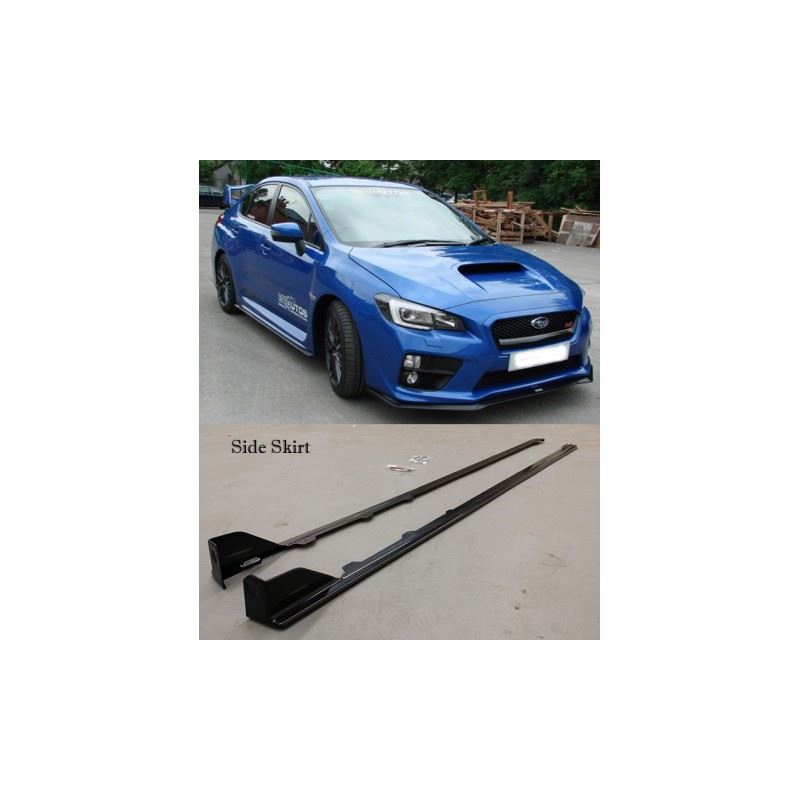 2015 - 2018 Subaru wrx sti st style Side Skirt 2 P