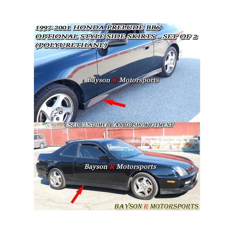 OPT STYLE SIDE SKIRTS FOR 1997-2001 HONDA PRELUDE