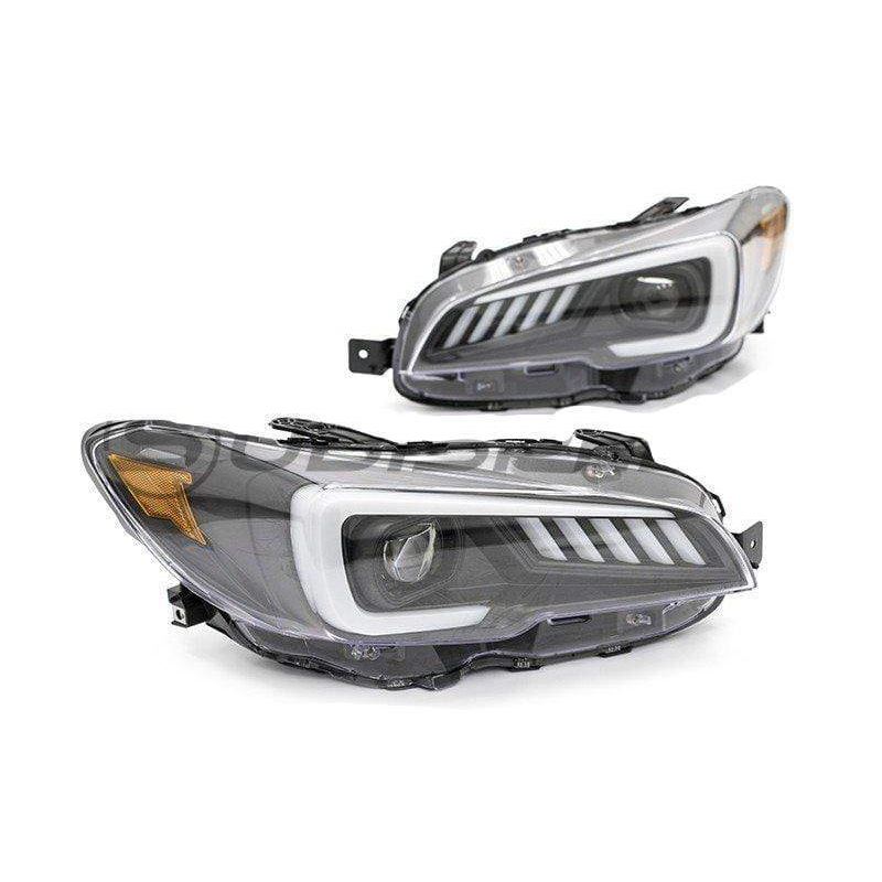 SubiSpeed LED Headlights DRL and Sequential Turn S