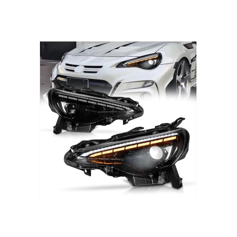 Archaic Full LED Headlights Assembly For Scion FRS
