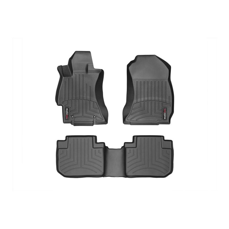 WeatherTech Floor Mats 2014+ Subaru Forester - Bla