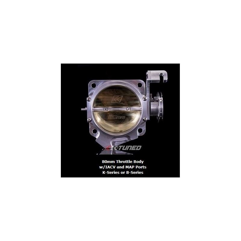 K-TUNED 80MM THROTTLE BODY W/ IACV AND MAP PORTS B