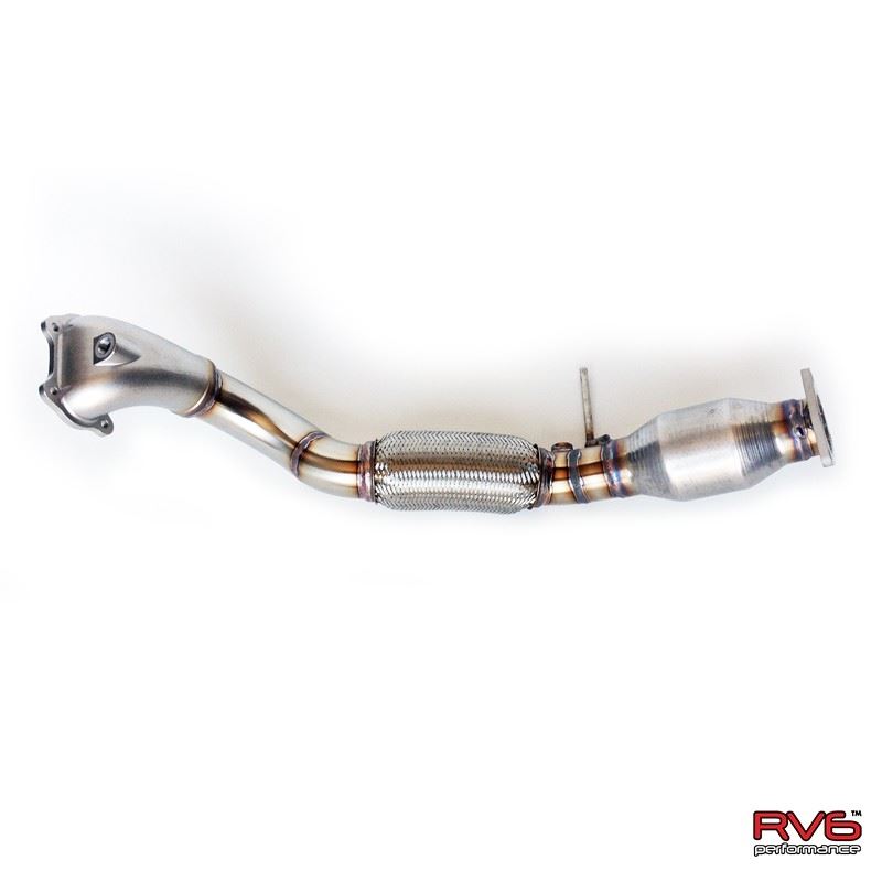 RV6 12-15 Honda Civic SI Bellmouth Downpipe with M