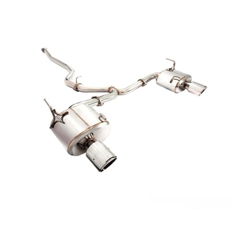 Remark Cat Back Exhaust w/ Burnt Stainless Steel T
