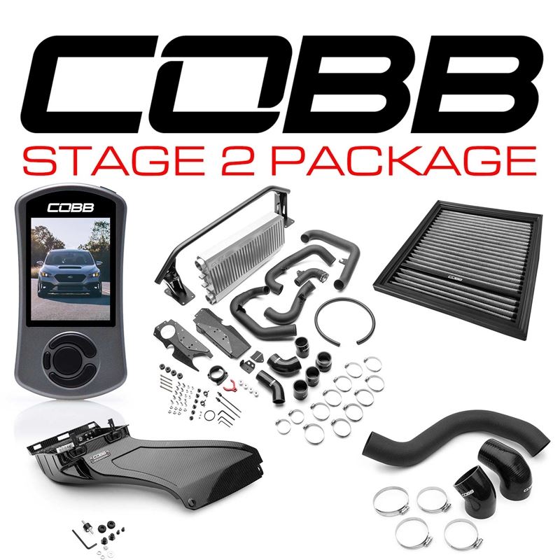 COBB Subaru Stage 2 Power Package Silver (FMIC) WR