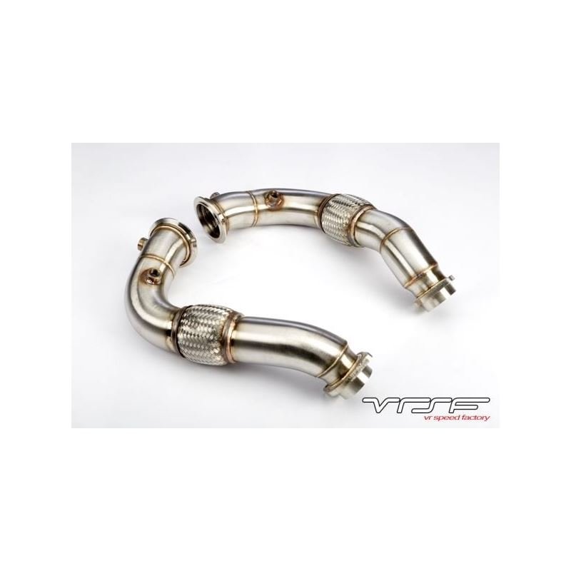 VRSF Stainless Steel Catless Downpipes for V8 N63 
