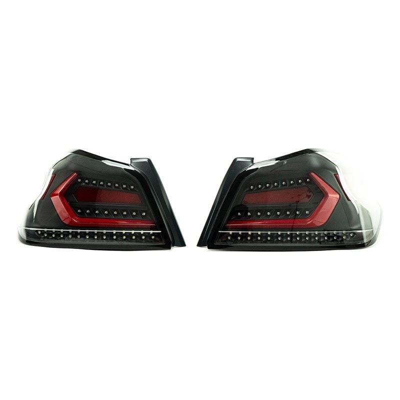 OLM EVOLUTION TAIL LIGHT (CLEAR LENS, BLACK BASE, 